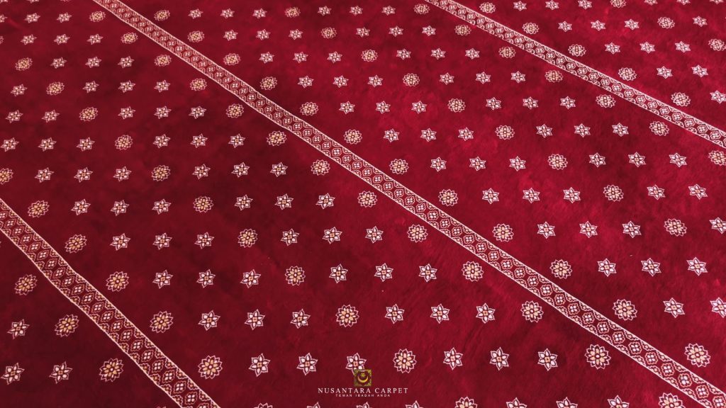 Selepas proses pemasangan karpet Masjid Taman Sentosa Teras Jernang