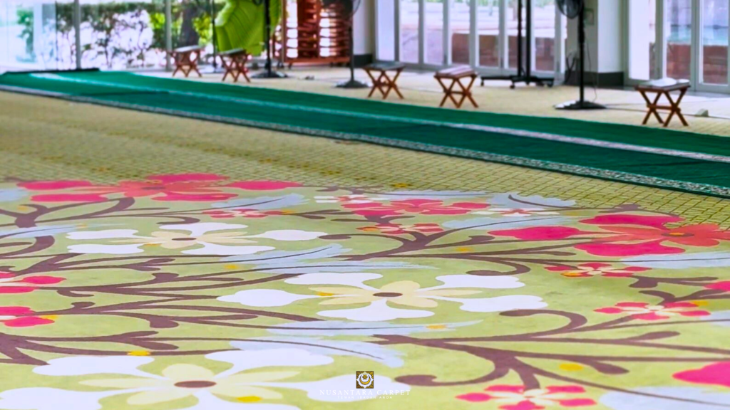 Selepas Pemasangan Karpet Masjid Raja Haji Fisabilillah, Cyberjaya