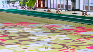 Selepas Pemasangan Karpet Masjid Raja Haji Fisabilillah, Cyberjaya