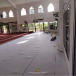 Semasa Pemasangan Karpet Masjid At Taqwa Padang Tembak