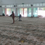 Servis Pencucian Pecuma Karpet Masjid Al Makmur Lepar Hilir