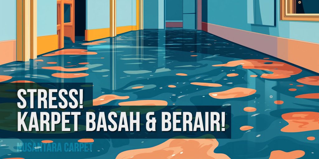 Punca Karpet basah busuk berbau hapak 