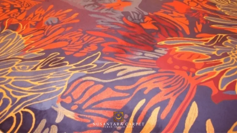 Karpet Hotel Shangri-La - Corak Karpet Motif Flora