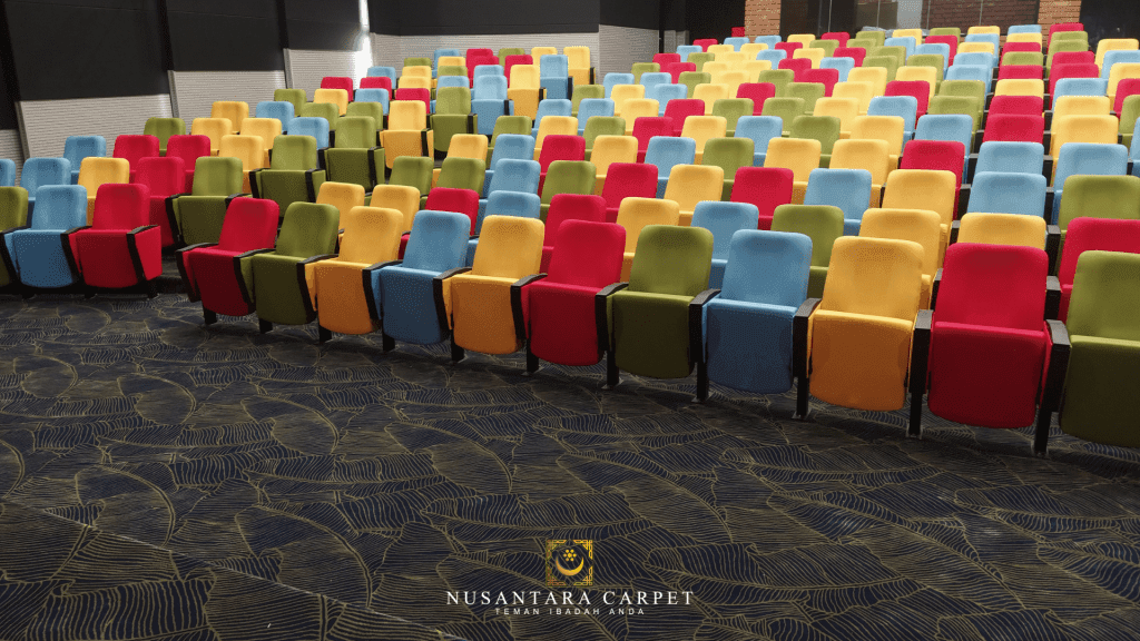 Karpet Komersial Auditorium Teknologi Multimedia Fusion Akademia Siber Teknopolis UKM Bangi