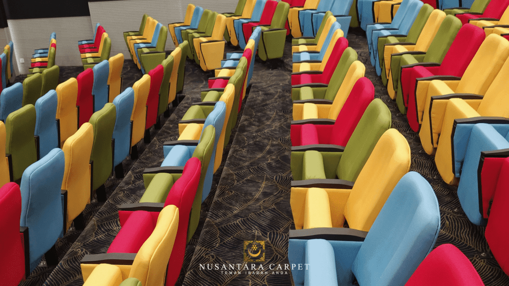 Karpet Komersial Auditorium Teknologi Multimedia Fusion Akademia Siber Teknopolis UKM Bangi