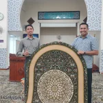 Selesai pemasangan karpet surau di Surau Khalid Al Walid