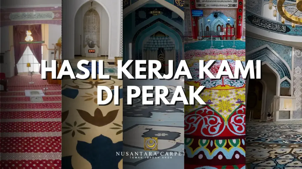 Thumbnail hasil kerja Nusantara carpet di perak