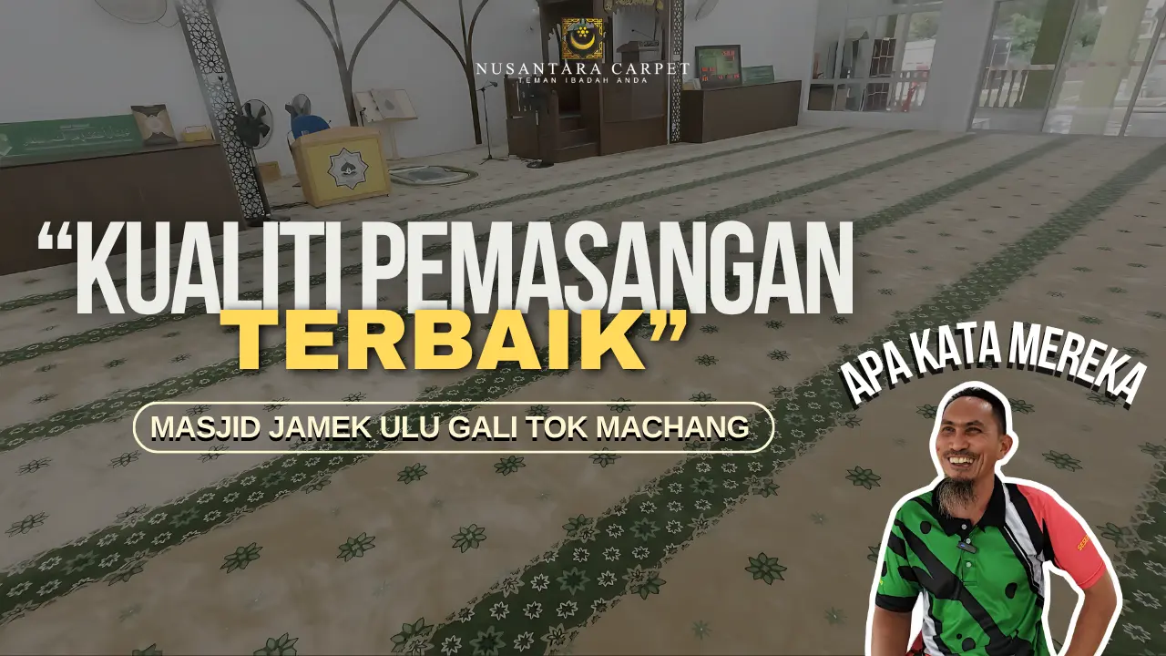 Apa yang Mereka Katakan | Masjid Ulu Gali Tok Machang Raub, Pahang