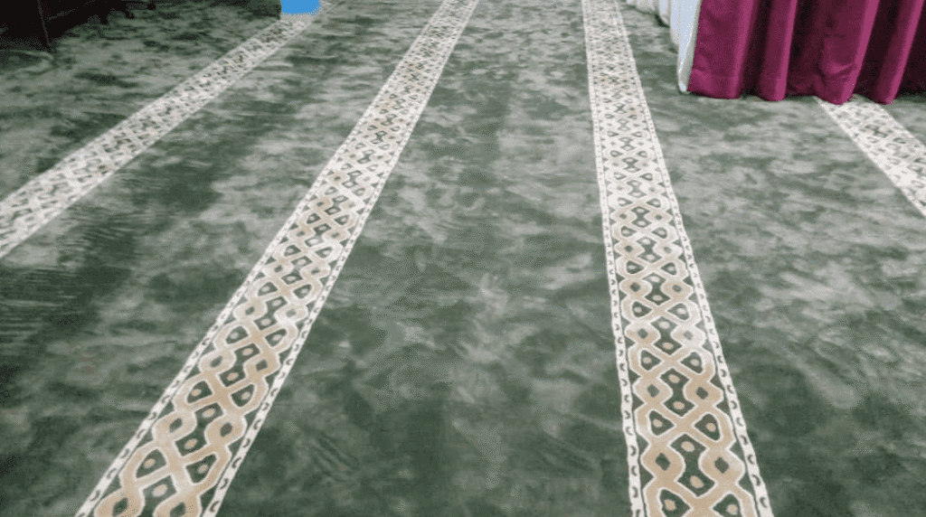 Corak karpet masjid al ehsan kg chohong jasin