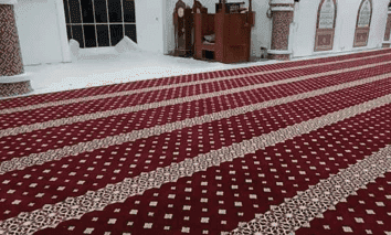 Karpet Merah Premium Di Masjid At-Taqwa Padang Tembak Teluk Intan