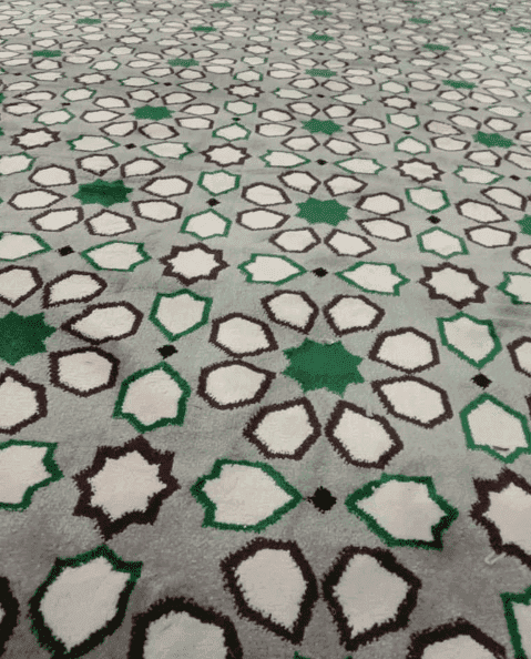 Karpet Premium Warna Kelabu di SURAU TAHFIZ KEN RIMBA​