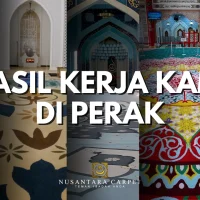 Hasil kerja nusantara carpet di perak