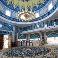 Selepas siap Pemasangan Karpet Masjid Al-Badr Masjid Seribu Doa Masjid Terapung